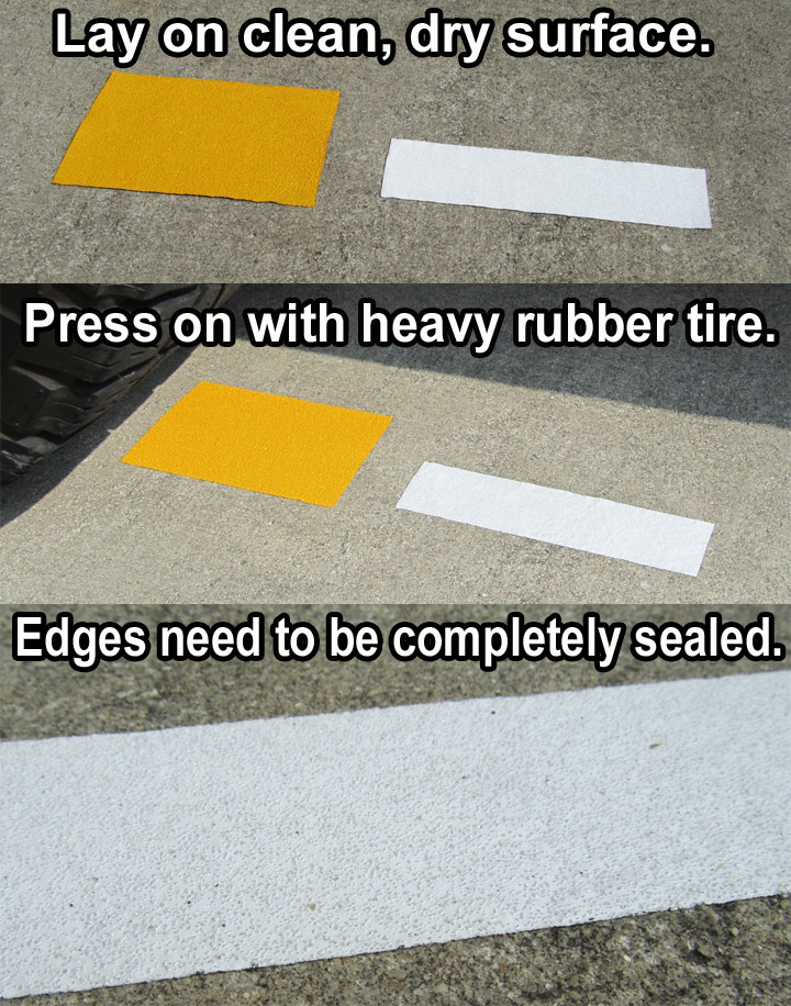 parking lot striping tape