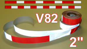2 inch dot reflective tape