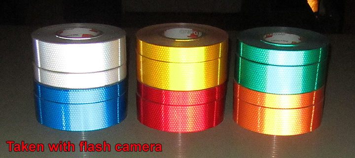 white high intensity prismatic reflective tape