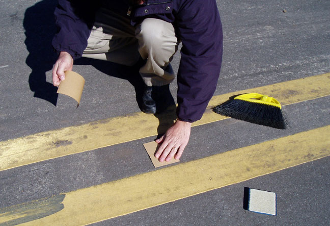 pavement marker adhesive