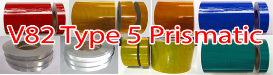 Oralite v82 ap1000 type 5 prismatic reflective tape